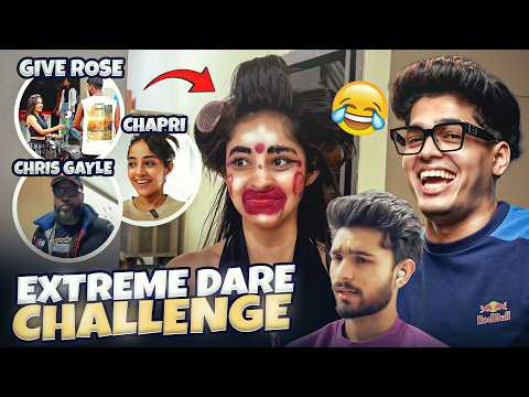 FAMOUS YOUTUBERS GAVE ME WEIRDEST DARES 😱💀