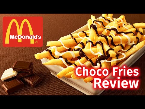 日本麥當勞限定巧克力薯條好吃嗎？看英國暖男的嘗鮮報告 (McDonald's Chocolate Fries Review | Japan Exclusive)