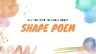 Shape Poem by Teacher Zaris