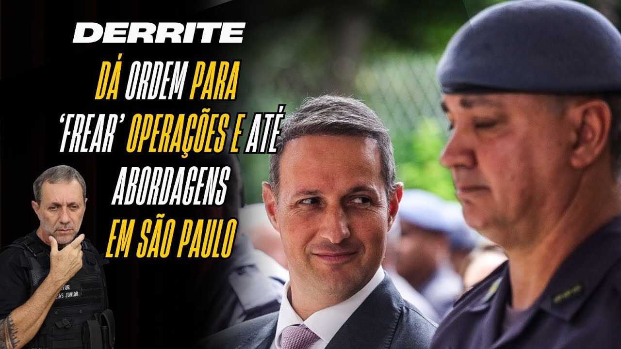 Derrite começa cair em "DESCRÉDITO" com a tropa e a população! Diretor Elias Junior