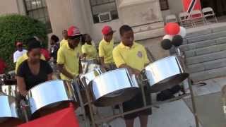The Oasis Pan - Youth steel drum band featured at Trinidad & Tobago  Independence Celebration in EO