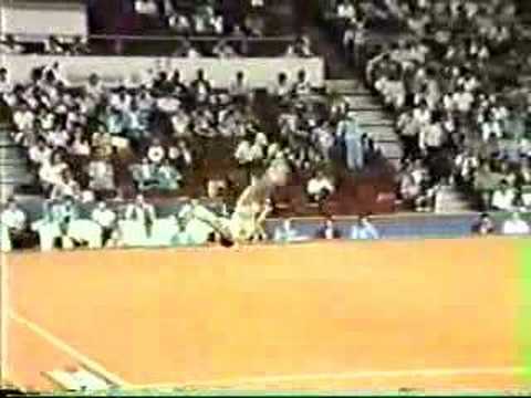 1983 University Games gymnastics Yuri Korolev FX