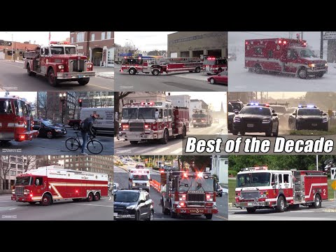 Fire Trucks Responding: Best of the Decade [2010s Compilation]
