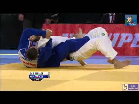 Judo 2014 European Championships Montpellier: Gasimov (AZE) - Krpalek (CZE) [-100kg] final