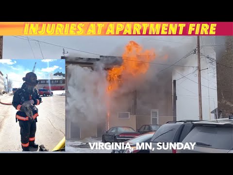 Injuries At Apartment Building Fire In Virginia, Minnesota