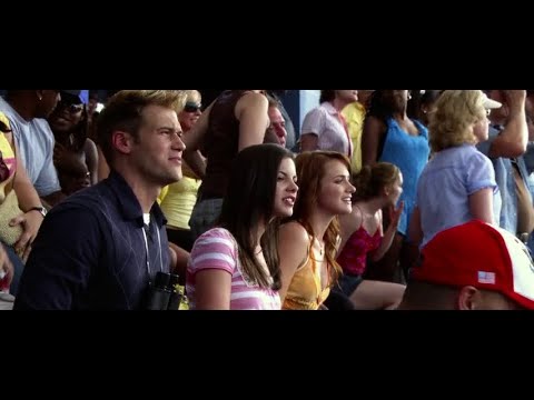 Final Destination 4 - Fun before auto race begins  "You came over here hoping to see a crash"