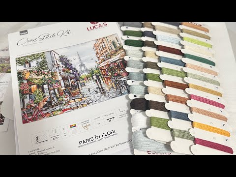 Unboxing - Luca-S Cross Stitch Kit
