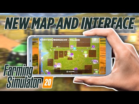 Farming Simulator 20 MAP and INTERFACE | Android, iOS and Nintendo Switch | Release | News