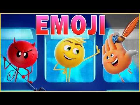 Emoji Movie Coloring Gene Hi-5 and Devil Emojis - Kids Coloring Book | Coloring Pages for Children
