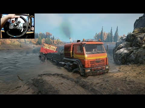 SnowRunner | Part 68 | Michigan | Logitech G29 Gameplay