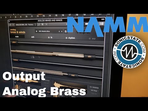 NAMM 2018 Output Analog Brass First Look