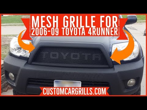 2006-09 Toyota 4Runner Mesh Grill Insert by customcargrills 2006-09 Toyota 4Runner Mesh Grill Insert by customcargrills