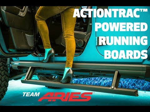 ActionTrac™ Powered Running Boards At The 2018 Easter Jeep Safari | ARIES