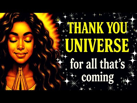Universe - thanks for coming