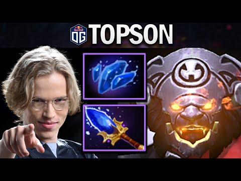 OG.TOPSON AXE WITH AGHANIMS SCEPTER & SHARDS - DOTA 2 7.28 GAMEPLAY