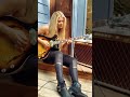 Johnny B Goode Intro Chuck Berry Cover by Dominique