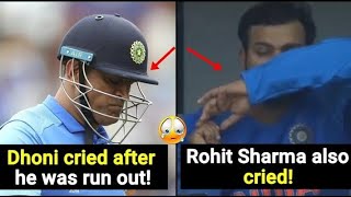 The Day When 💛Mahi💛And 💙Rohit💙 Cried  