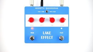Video thumbnail for Henretta Engineering Lake Effect Fuzz Tremolo by Pedal of the Day