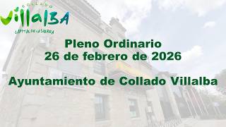 Pleno Ordinario 26/02/2026