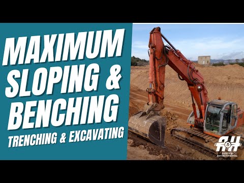 What is the Maximum Slope for Different Soil Types? Sloping and Benching | Trenching and Excavation