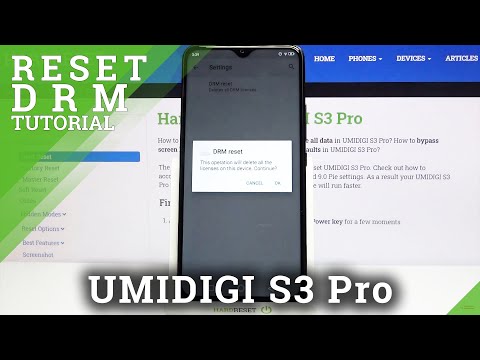 How to Reset DRM in UMIDIGI S3 Pro – Erase Digital Rights Management