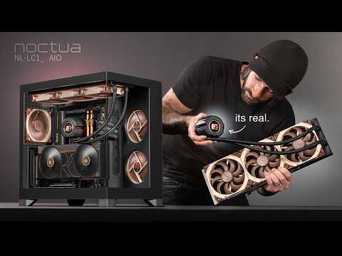 Noctua FINALLY Made a Liquid Cooler... (Revealed) | Noctua NL-LC1 PC Build