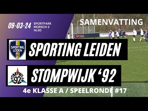 240309 SPORTING LEIDEN   STOMPWIJK 92