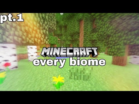lucid games - I have one chunk to build every biome in minecraft - pt.1