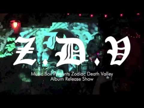 Zodiac Death Valley at Bottom Of The Hill SF October 3, 2015
