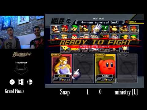 Blackout 3 Melee - Grand Finals - Ministry(Kirby) vs Snap(Shiek)