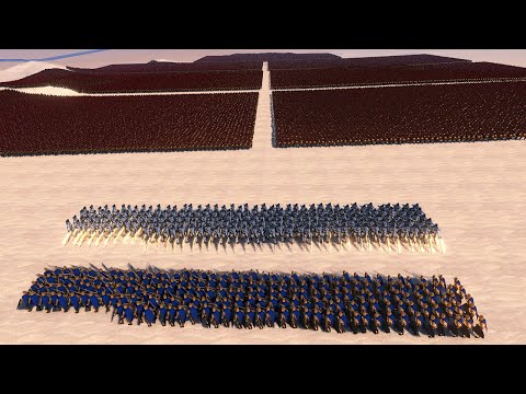 2.000 Soul Tyrant & Golden Knights Vs 55.000 Spartans  - Ultimate Epic Battle Simulator