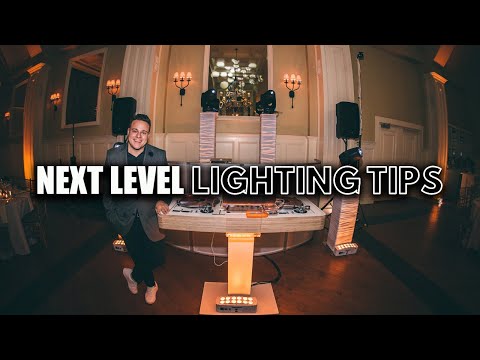 Lighting Tips For Wedding DJs (VERY IMPORTANT)