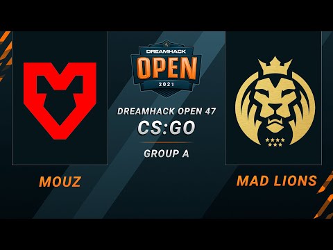 CS:GO - MAD Lions vs. MOUZ [Nuke] Map 2 - DreamHack Open 47 - Group A