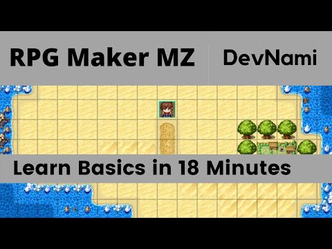 RPG Maker MZ Basics How to Use RPG Maker MZ in 18 Minutes