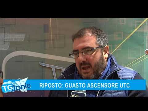 4 RIPOSTO GUASTO ASCENSORE UTC TG DELLO JONIO 17 11 2017
