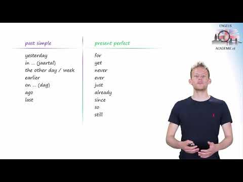 Engels - past simple - present perfect - EngelsAcademie.nl