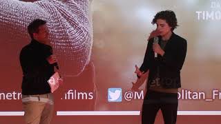 My Beautiful Boy -Paris private screening with Timothée Chalamet