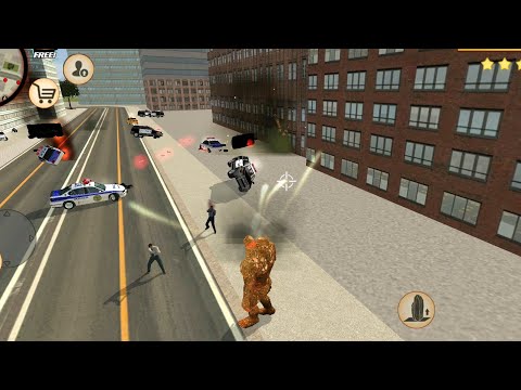 Stone Giant (Stone Man Fight on Road Rampage) Giant Man Destroys Car - Android Gameplay HD