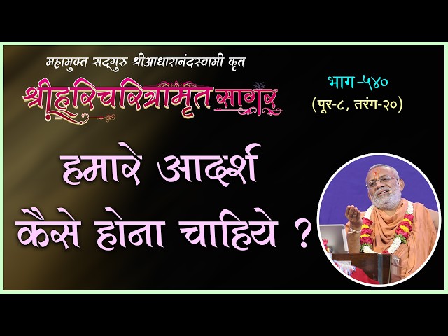 हमारे आदर्श कैसे होना चाहिए ?