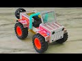 How To Make Matchbox Jeep Car At Home I DIY Matchbox Jeep From Dc Motor I Ashton Creative