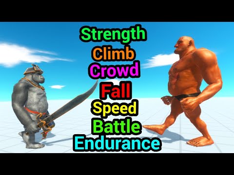 Battle Ability Scimitarilla vs Hill giant Animal Revolt Battle Simulator
