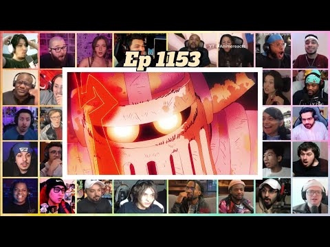 [35+ Reactors] ONE PIECE | EPISODE 1153 | MEGA REACTION MASHUP | ワンピース