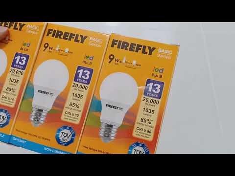 Firefly LED Bulb Daylight 9W - Unboxing