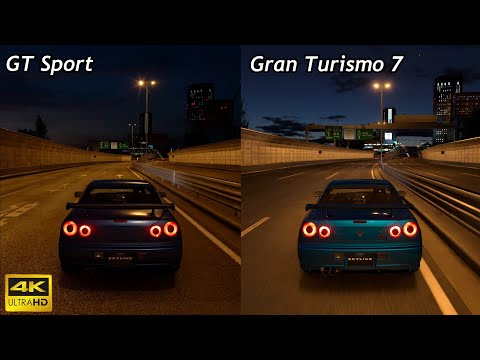 Gran Turismo 7 VS GT Sport - Comparison [4K 60FPS]