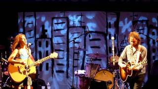 Feist &amp; Kevin Drew (Broken Social Scene) Duet - Medley (Live) @ Harbourfront Centre 7/11/09