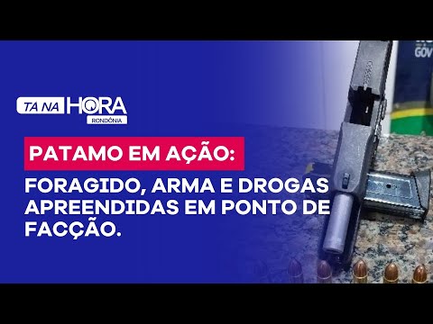A CASA CAIU EM CACOAL: PATAMO prende foragido e fecha ponto de apoio de facção.