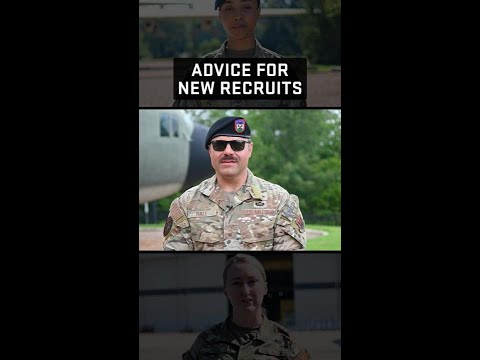 Air National Guard: Advice for New Recruits