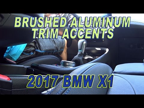 2017 BMW X1 Interior Trim Accents & Highlights
