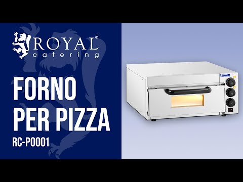 Video - Forno per pizza - 1 camera -  2,000 L - Ø 36 cm