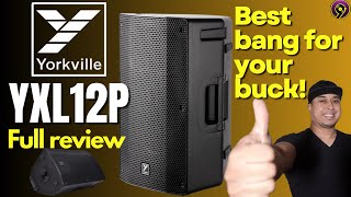 Video thumbnail for YORKVILLE YXL12P FULL REVIEW/AFFORDABLE LINE OF YORKVILLE SPEAKERS/DJ GEAR REVIEWS by DJ Nines World